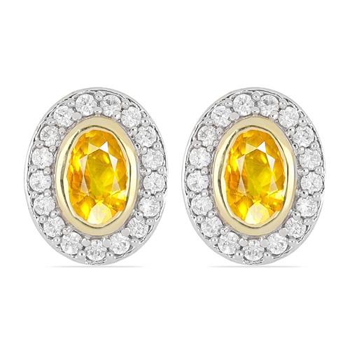 14K GOLD HALO EARRINGS WITH LONDON BLUE TOPAZ AND WHITE DIAMOND